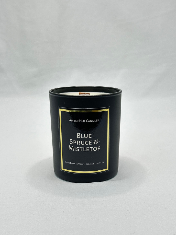 Blue Spruce & Mistletoe - Christmas Candle