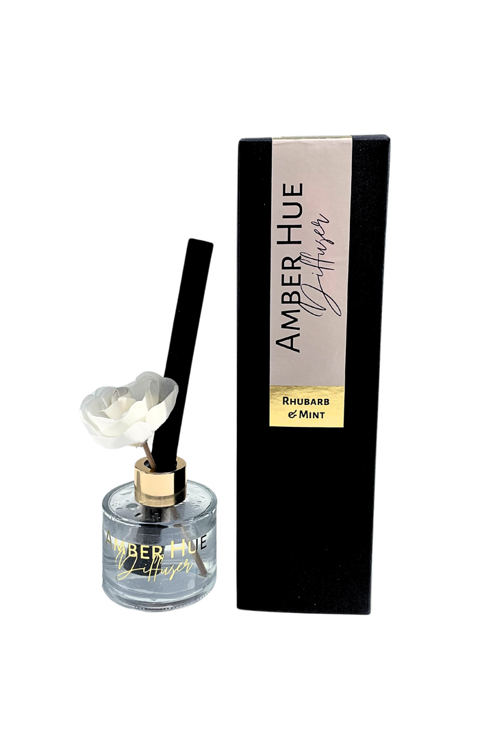 Rhubarb & Mint - Flower Reed Diffuser
