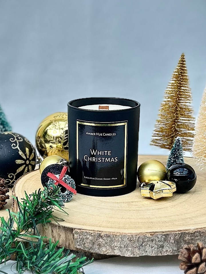 White Christmas - Christmas Candle