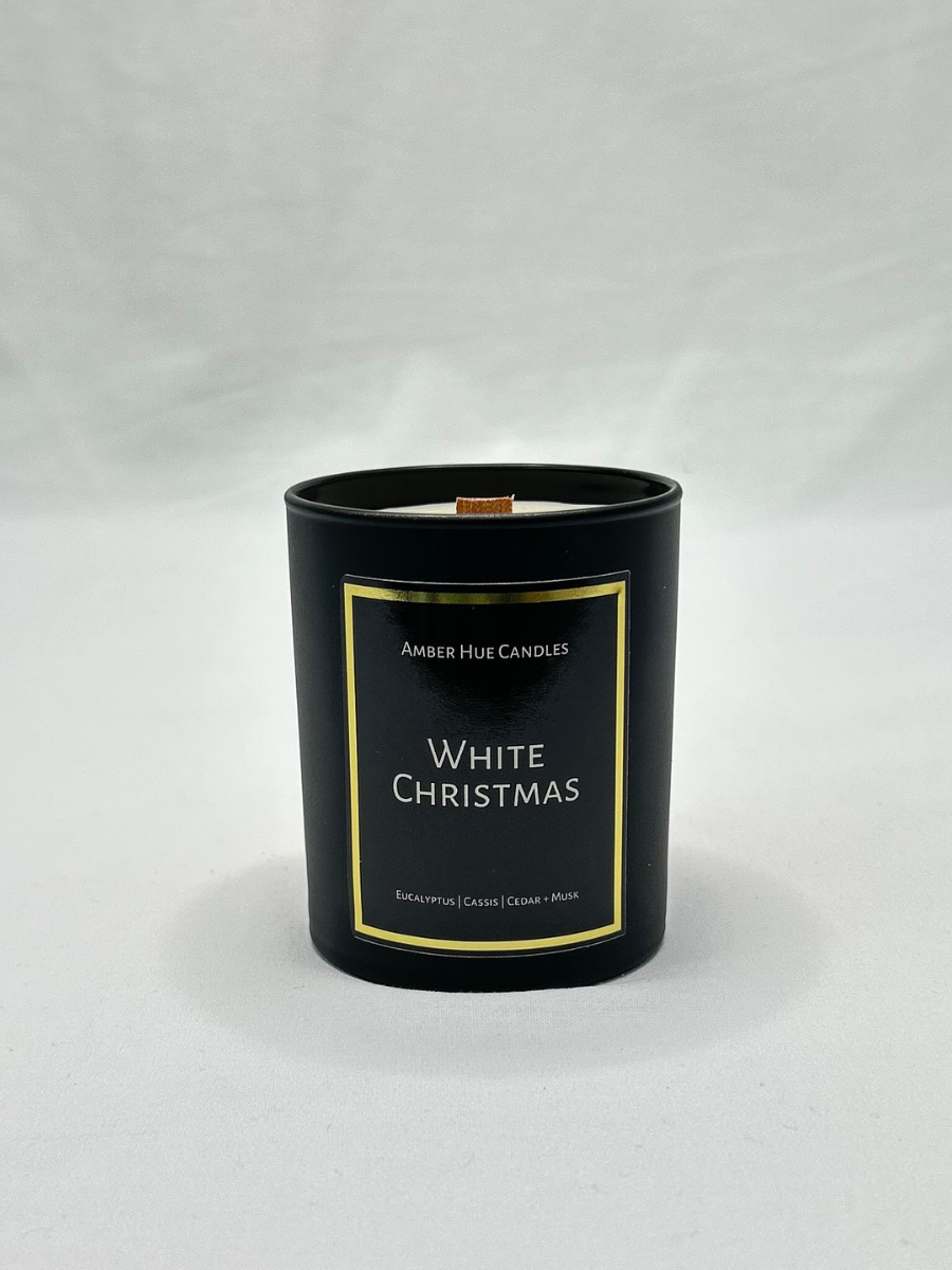 White Christmas - Christmas Candle