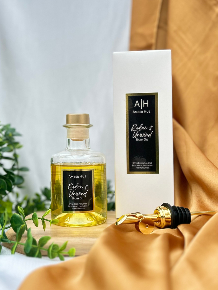 Aromatherapy Bath Oil - Relax & Unwind