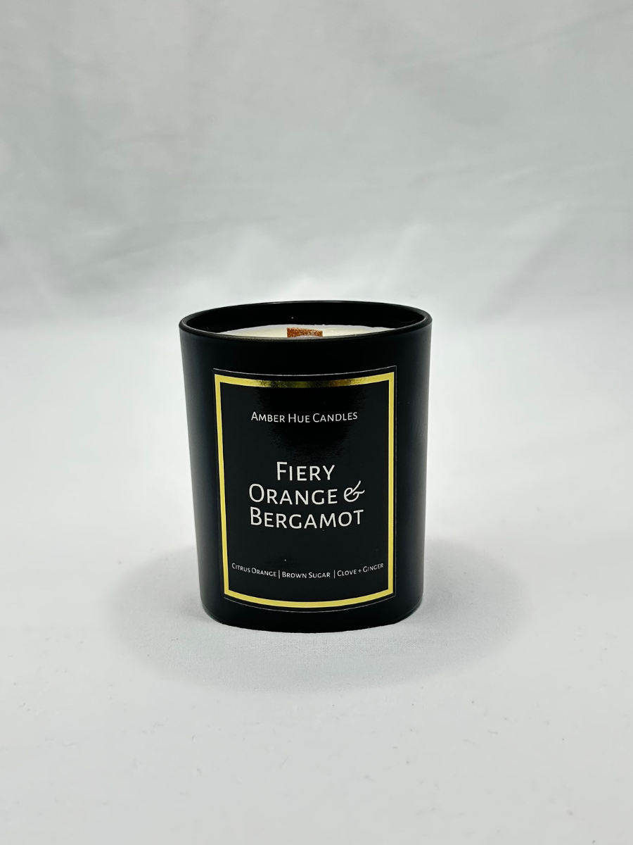 Fiery Orange & Bergamot - Christmas Candle