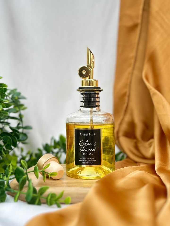 Aromatherapy Bath Oil - Relax & Unwind