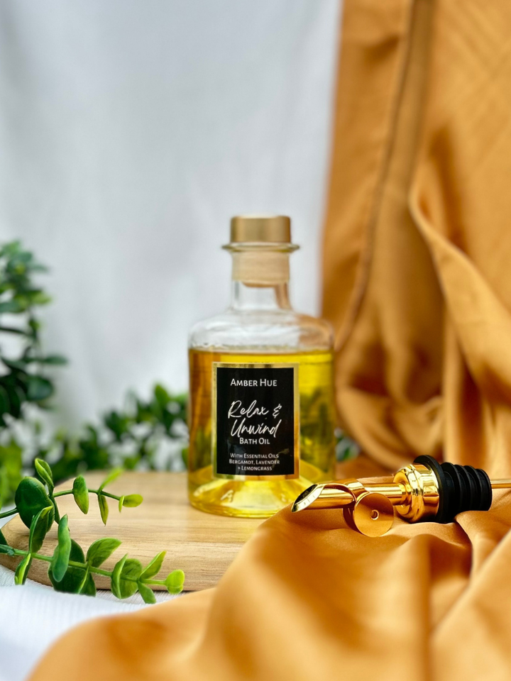 Aromatherapy Bath Oil - Relax & Unwind