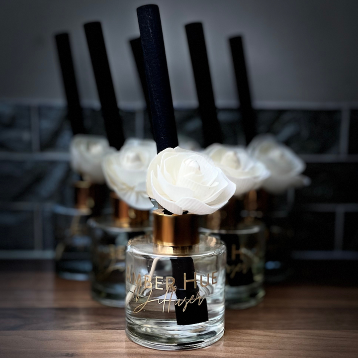 Rhubarb & Mint - Flower Reed Diffuser