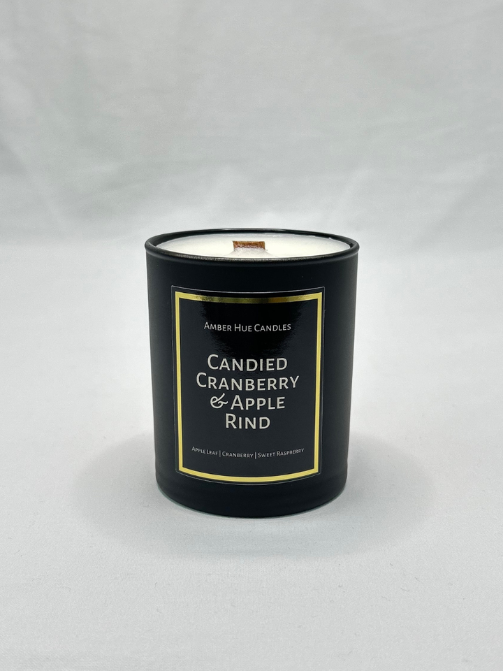 Candied Cranberry & Apple Rind - Christmas Candle