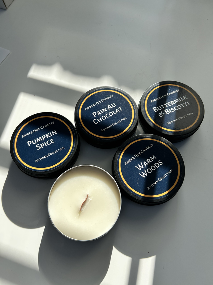 SUPERSECOND - Ex Display Autumn Tin Candles
