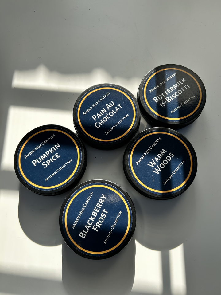 SUPERSECOND - Ex Display Autumn Tin Candles