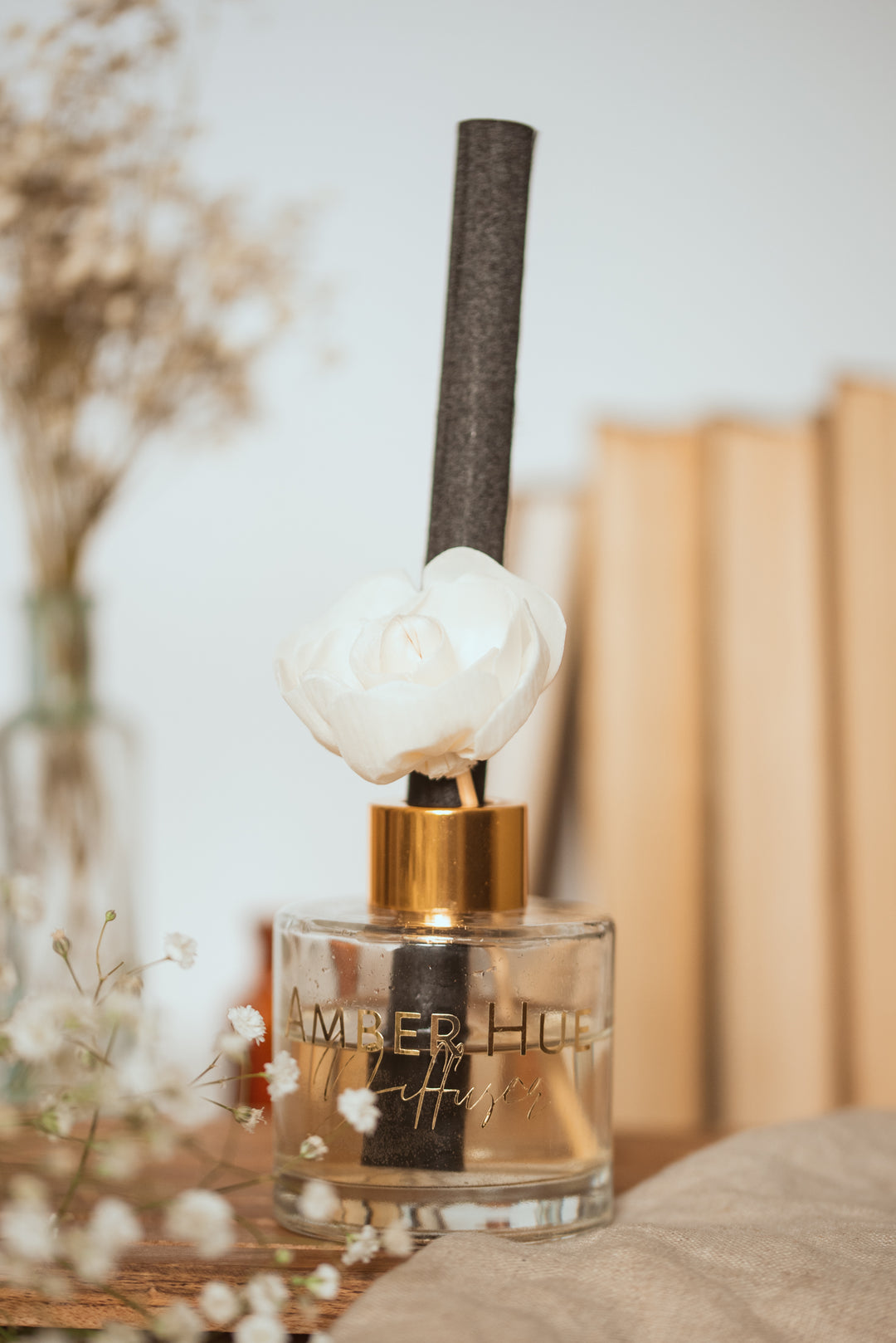 Rhubarb & Mint - Flower Reed Diffuser