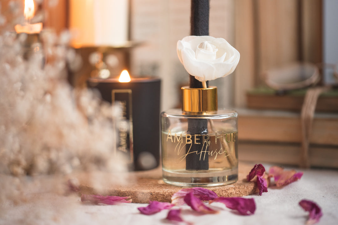 Rhubarb & Mint - Flower Reed Diffuser