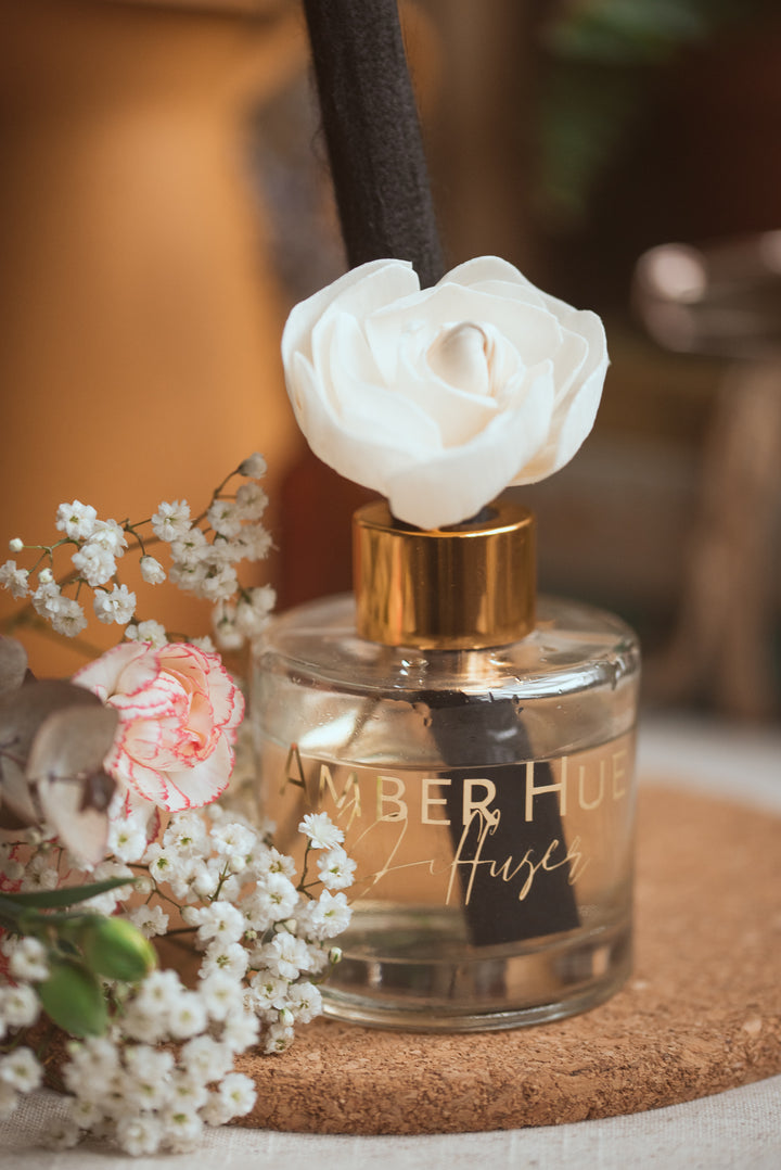 Rhubarb & Mint - Flower Reed Diffuser