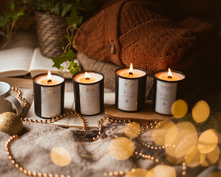 Spiced Cocoa & Candy Cane - Christmas Candle