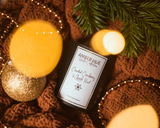 Candied Cranberry & Apple Rind - Christmas Candle