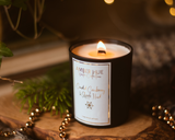 Candied Cranberry & Apple Rind - Christmas Candle