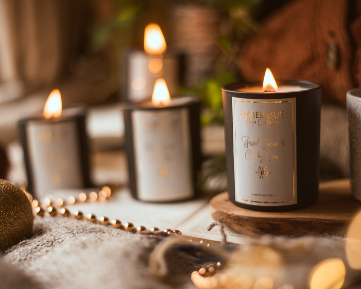 Spiced Cocoa & Candy Cane - Christmas Candle